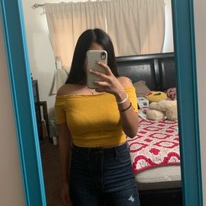 Forever 21 Yellow top